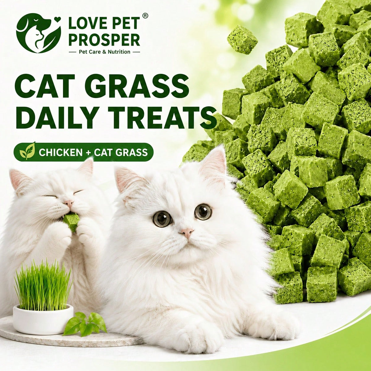 Freeze-Dried Probiotic Cat Treats – Hairball & Digestive Support