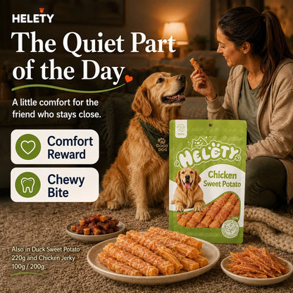 Heletly Chicken Jerkey Dog Food