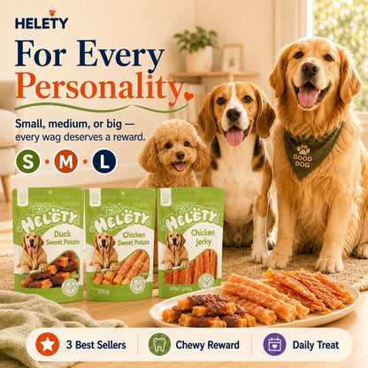 Heletly Chicken Jerkey Dog Food