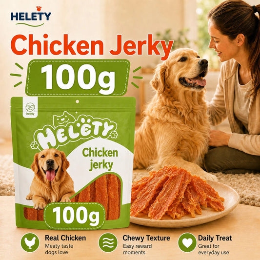 Heletly Chicken Jerkey Dog Food