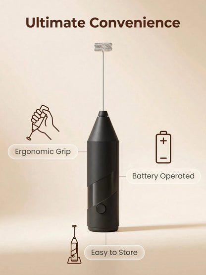 Milk Frother,Shipped At Random Handheld Milk Frother, Mini Milk Frother, Coffee Stirrer, Stainless Steel Drink Mixer, For Coffee, Latte, Cappuccino, Matcha, Hot Chocolate, Portable Milk Frother,